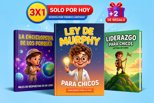 3X1 — Cría un hijo que sabe más, piensa mejor y se anima a liderar